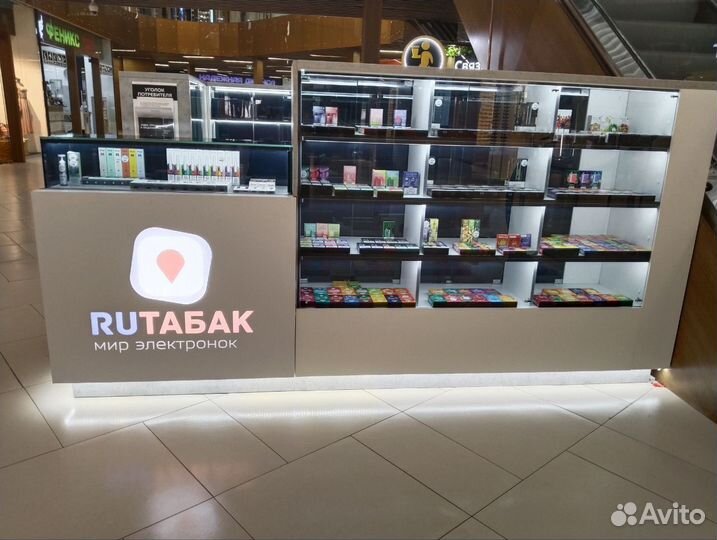 Продавец консультант в табачный магазин