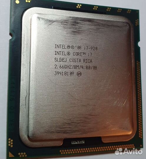Процессор intel core i7 920 2.6Mhz