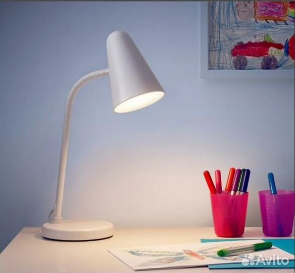 Лампа настольная светодиодная Фюббла Икеа