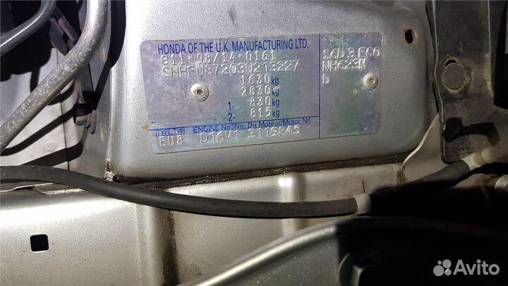 Разбор на запчасти Honda Civic