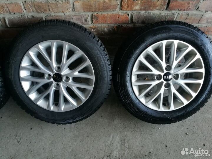 Оригинальные литые диски R15 4x100 Kia Rio