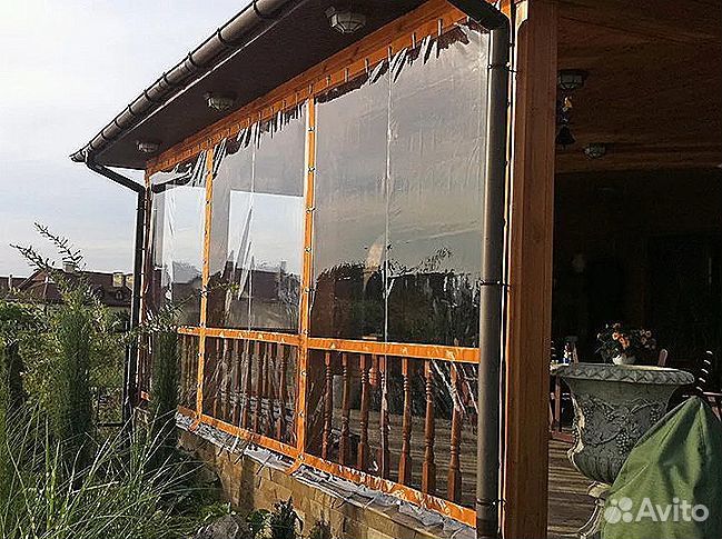 Мягкие стекла окна / разные виды креплений