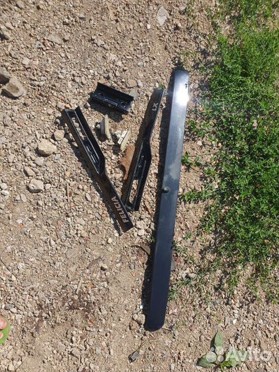 Вставки споллер крышки багажника фелиция