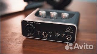 Внешняя звуковая карта behringer UM2