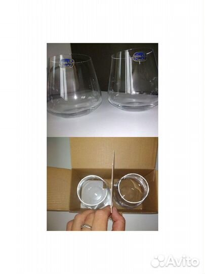 Бокалы Чехия новые