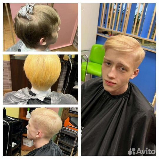 Стрижки, окрашивания, борода, брови