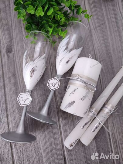 Свадебный набор аксессуаров