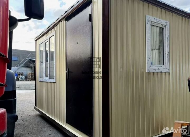 Блок-контейнер с душем и туалетом