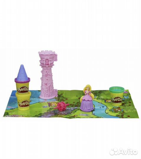 Игровой небор Play-Doh рапунцель и пони