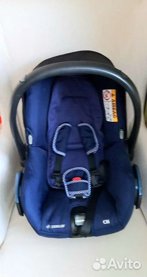 Автолюлька maxi cosi citi, адаптеры valco baby