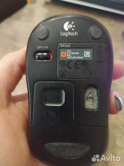 Беспроводная мышь Logitech M185