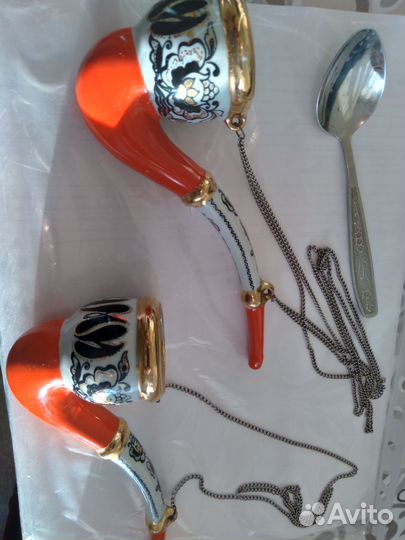 Трубки декоративные фарфоровые