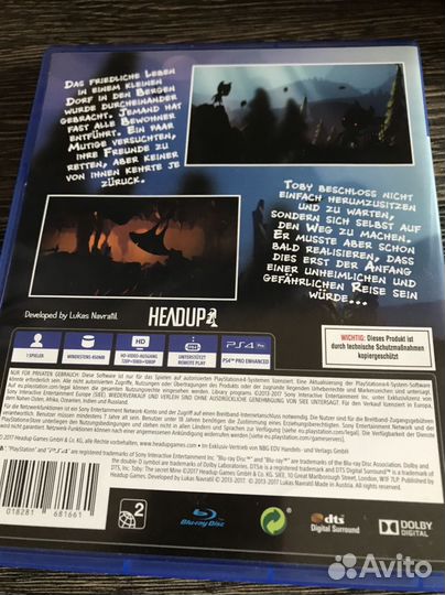 Toby the secret mine ps4