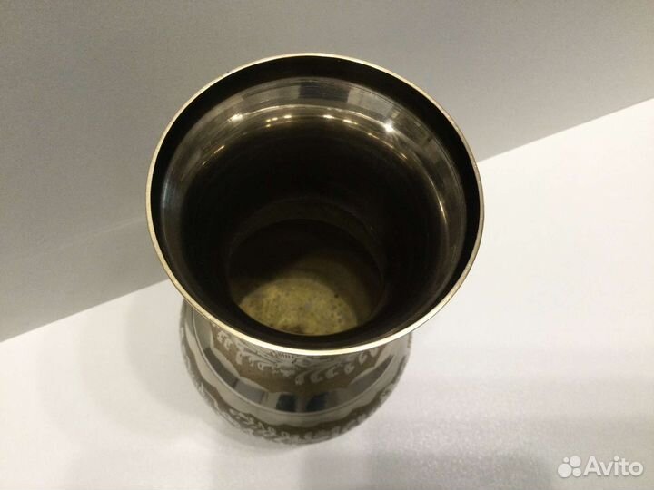 Ваза латунь