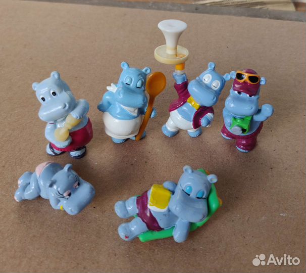 Игрушки из киндер сюрприза 90х