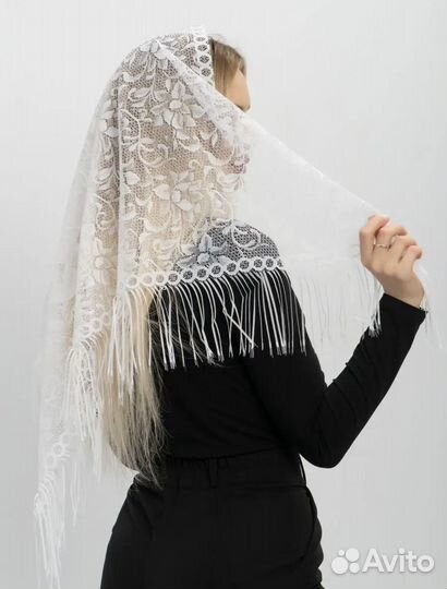 Новый платок на голову женский для храма