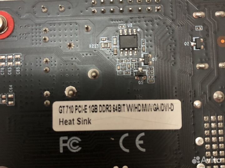 Видеокарта gt 710