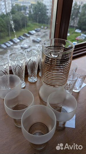 Рюмки (хрусталь, керамика)