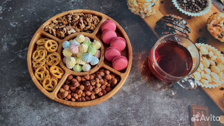 Менажница из дерева