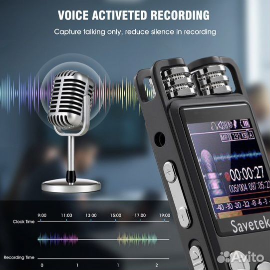 Профессиональный цифровой диктофон