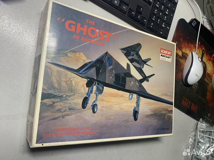 Модель самолета the ghost
