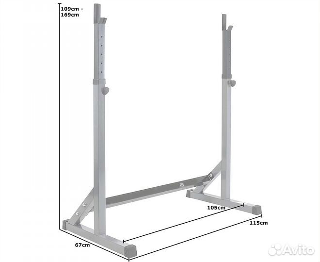 Стойка под штангу DFC dsst15