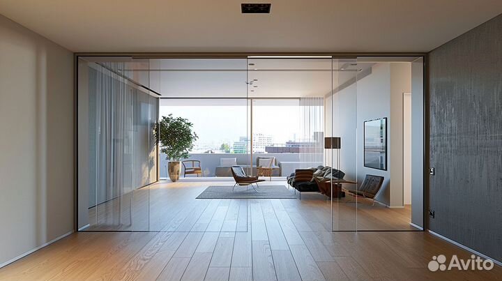 Стеклянные двери от производителя от 2х дней