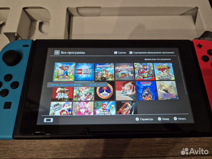 Nintendo switch rev2 256гб под ремонт