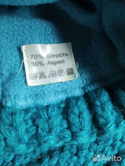 Шапка и шарф женский