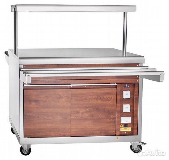Прилавок для горячих напитков Abat пгн-70пм кашир