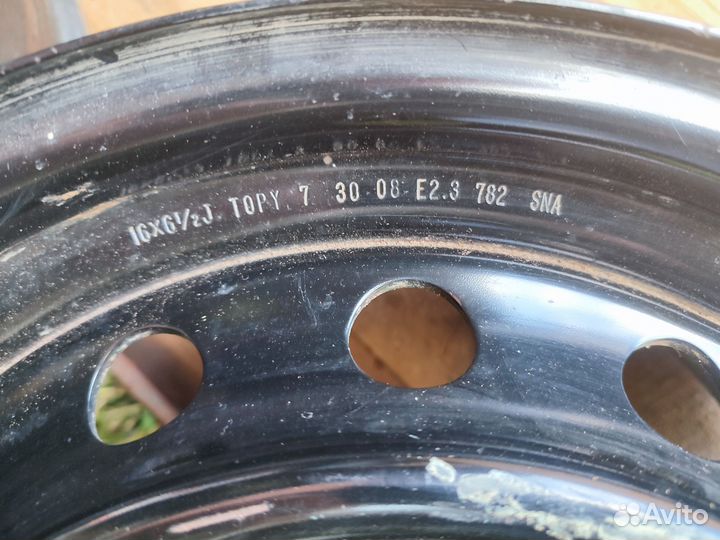 Диски штамповка р 16 5 на 114.3