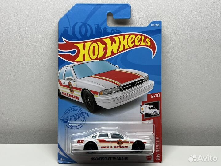 Hot wheels '96 Chevrolet Impala SS