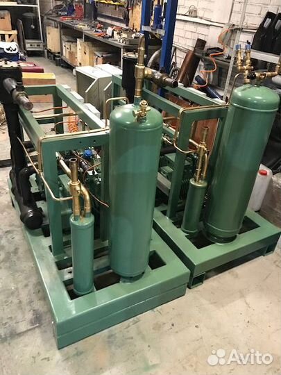 Холодильный агрегат на 2-х Битцер (bitzer) 4eс-6.2