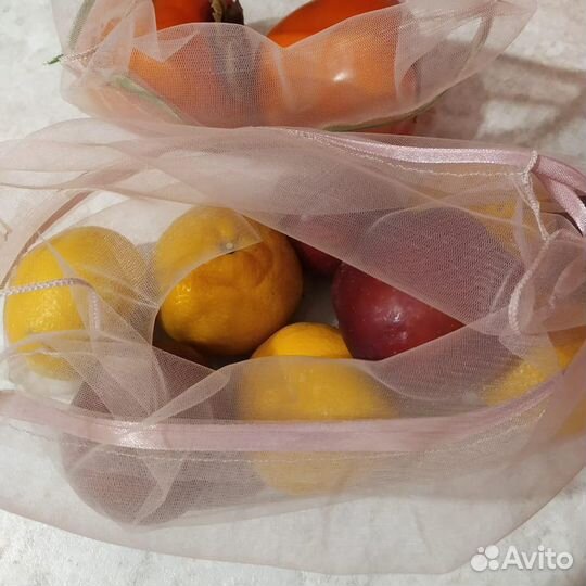 Экомешочки фатиновые