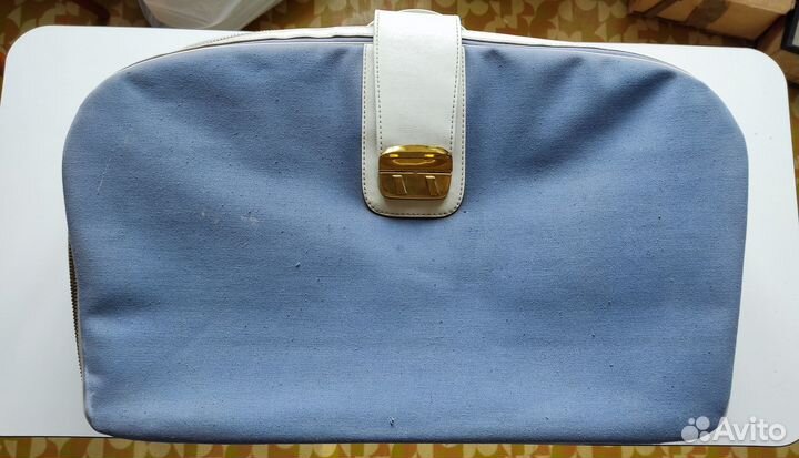 Винтажная сумка-чемоданчик