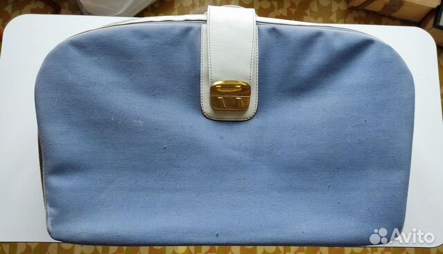 Винтажная сумка-чемоданчик