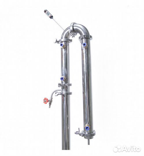 Самогонный аппарат Алкаш Deluxe 3 с узлом отбора