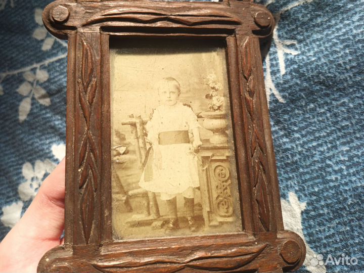 Дореволюционная рамка и фотография