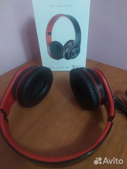 Большие беспроводные блютуз наушники для телефона