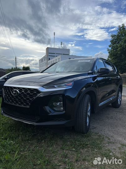 Hyundai Santa Fe 2.4 AT, 2020, 90 000 км
