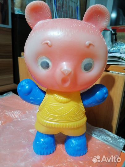 Игрушки СССР, резиновые, пластик