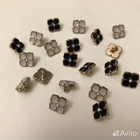 Пуговицы металлические для блузки 11 мм