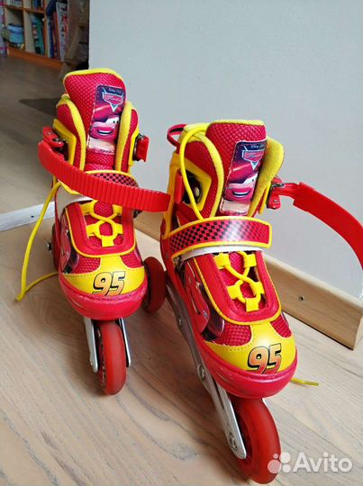 Роликовые коньки детские раздвижные