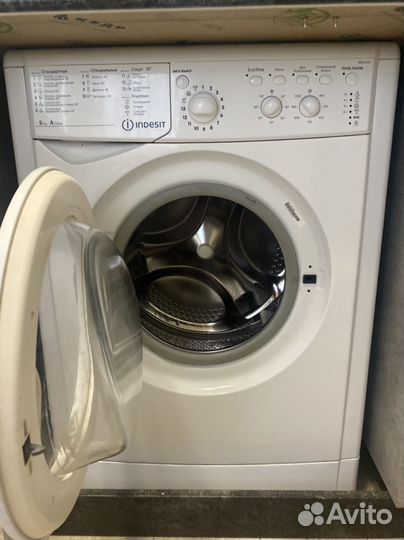 Стиральная машина бу indesit 5 кг