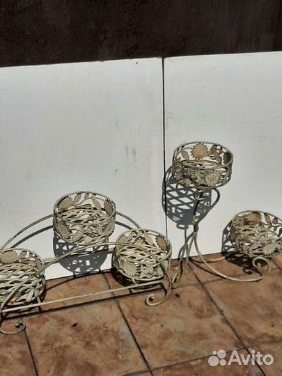 Подставки под цветы 2шт