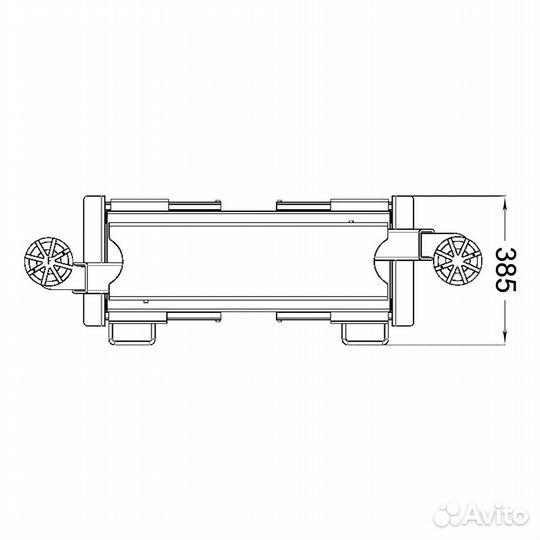 Траверса пневмогидравлическая 2 т. подъемник