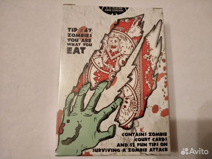 Карты Bicycle Zombie