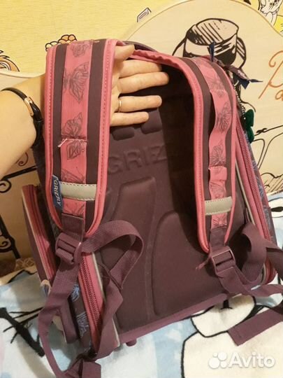 Ранец grizzly для девочки новый