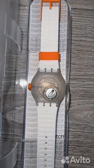 Часы Swatch Clownfish suuw100 оригинал