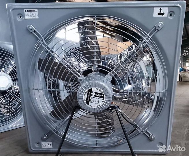 Вентилятор осевой промышленный